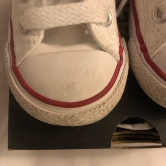 SOLD ON MERCARI Toddler White Chuck Taylor - Picture 3 of 6